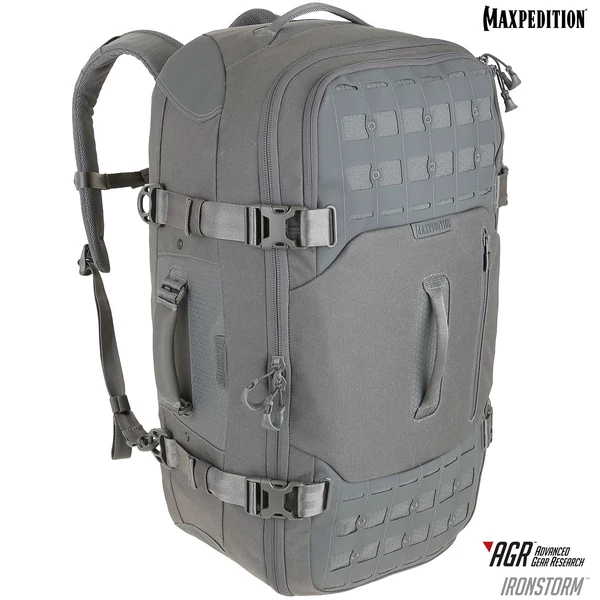 Maxpedition  IRONSTORM™   Adventure   Travel   Bag   (Gray)