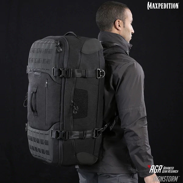 Maxpedition  IRONSTORM™   Adventure   Travel   Bag   (Gray)
